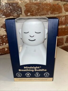 Mindsight Breathing Buddha - White Relaxation Light